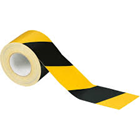 selbstklebendes Warnband PVC gelb/schwarz